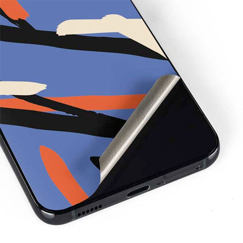 Abstract Lines Galaxy S22 Skin